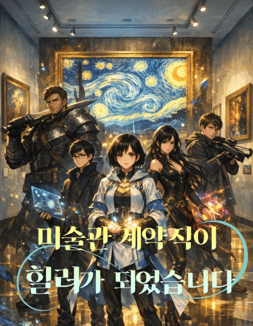 미술관 계약직이 힐러가 되었습니다