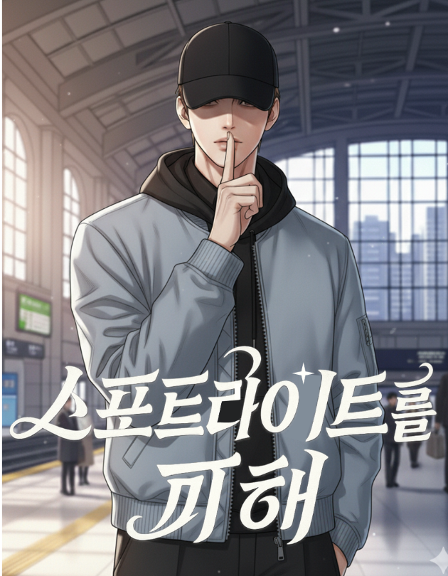 스포트라이트를 피해