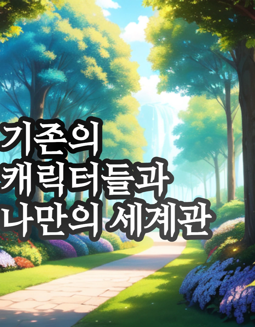 기존의 캐릭터들과 나만의 세계관